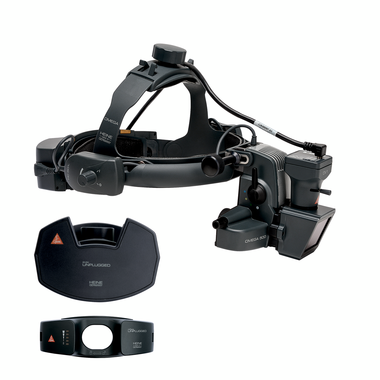 HEINE OMEGA 500 LED with DV1 Digital Video Camera