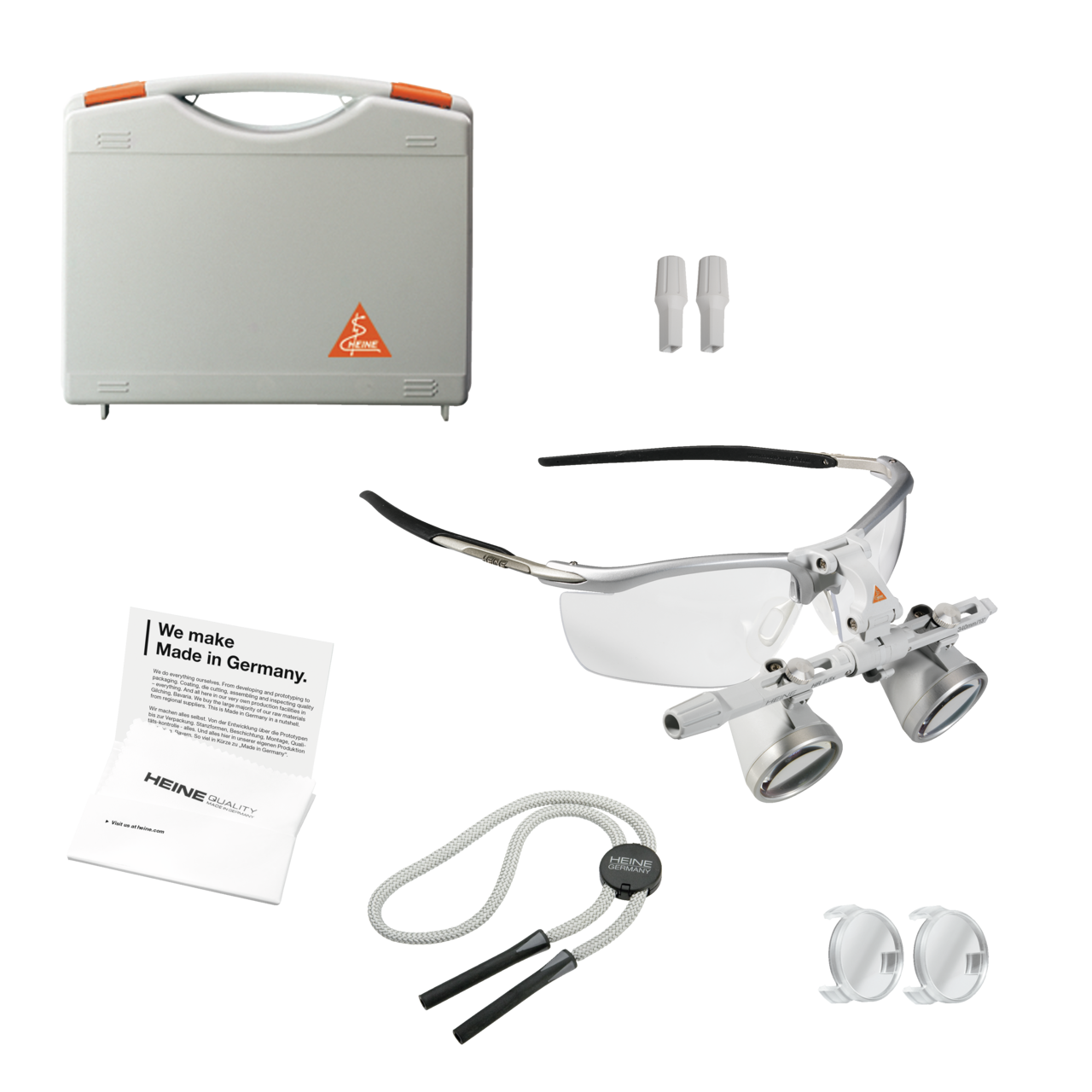 HEINE HR 2.5x High Resolution Binocular Loupes