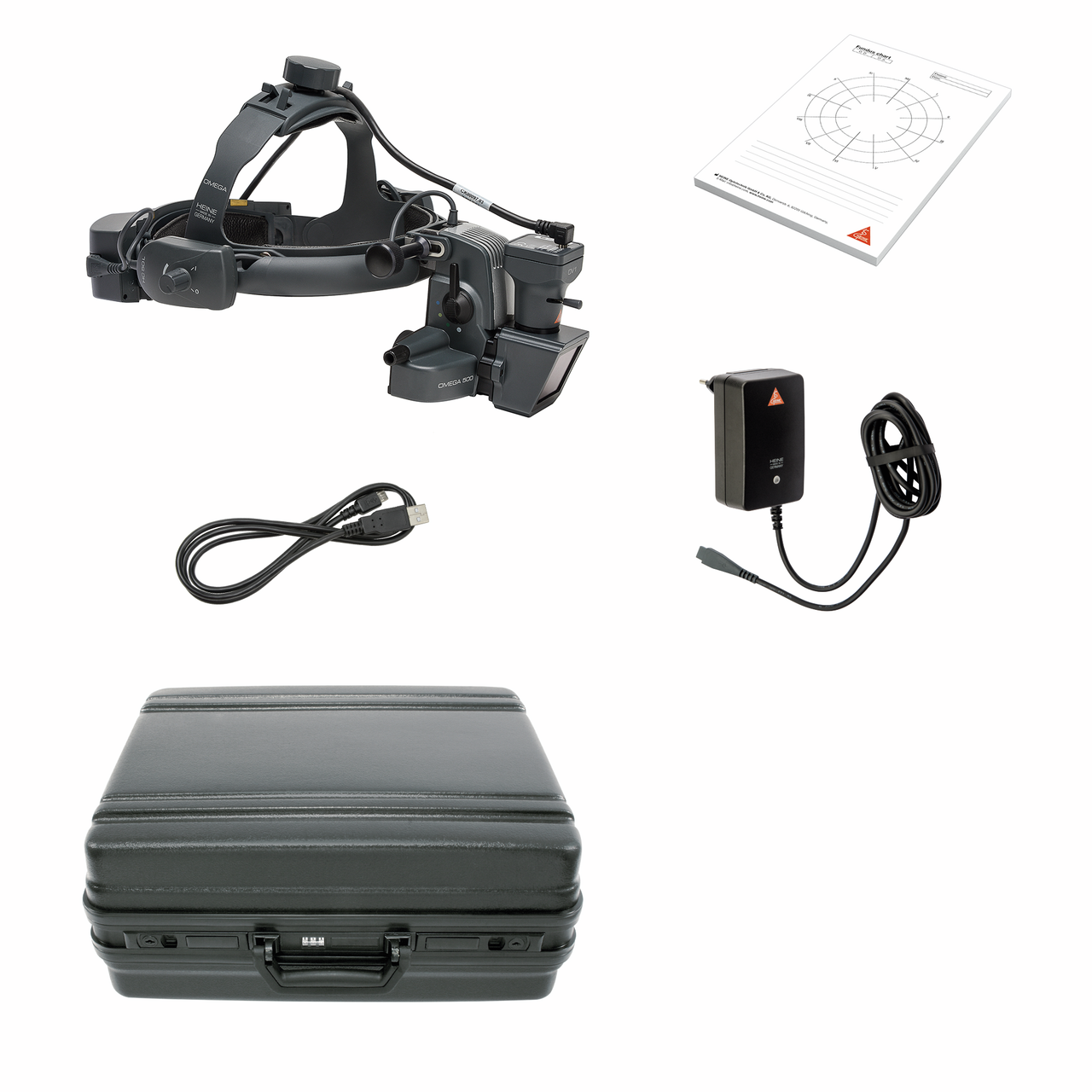 HEINE OMEGA 500 LED with DV1 Digital Video Camera