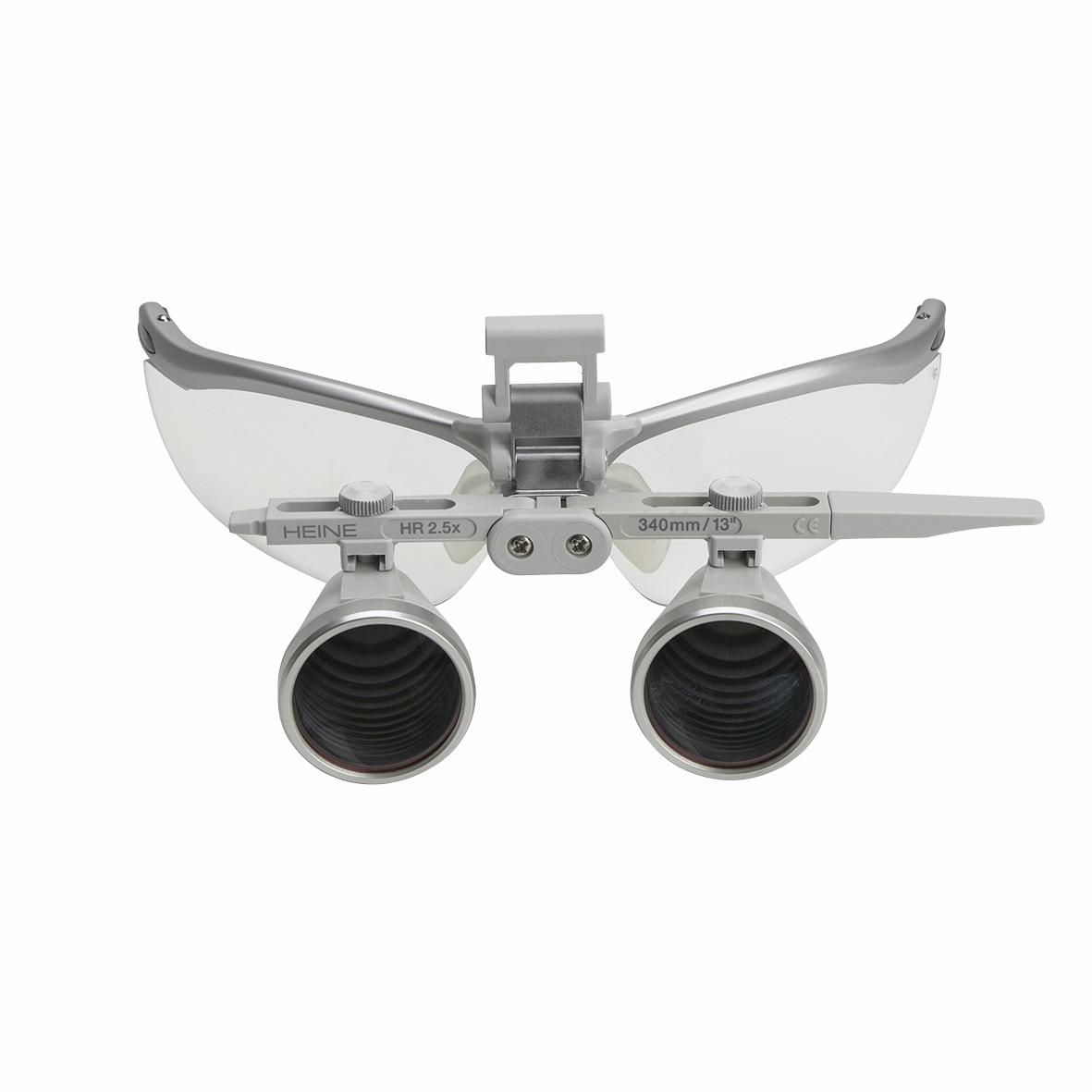HEINE HR 2.5x | 340 mm Binocular Loupes Retrofitting Set with i-View