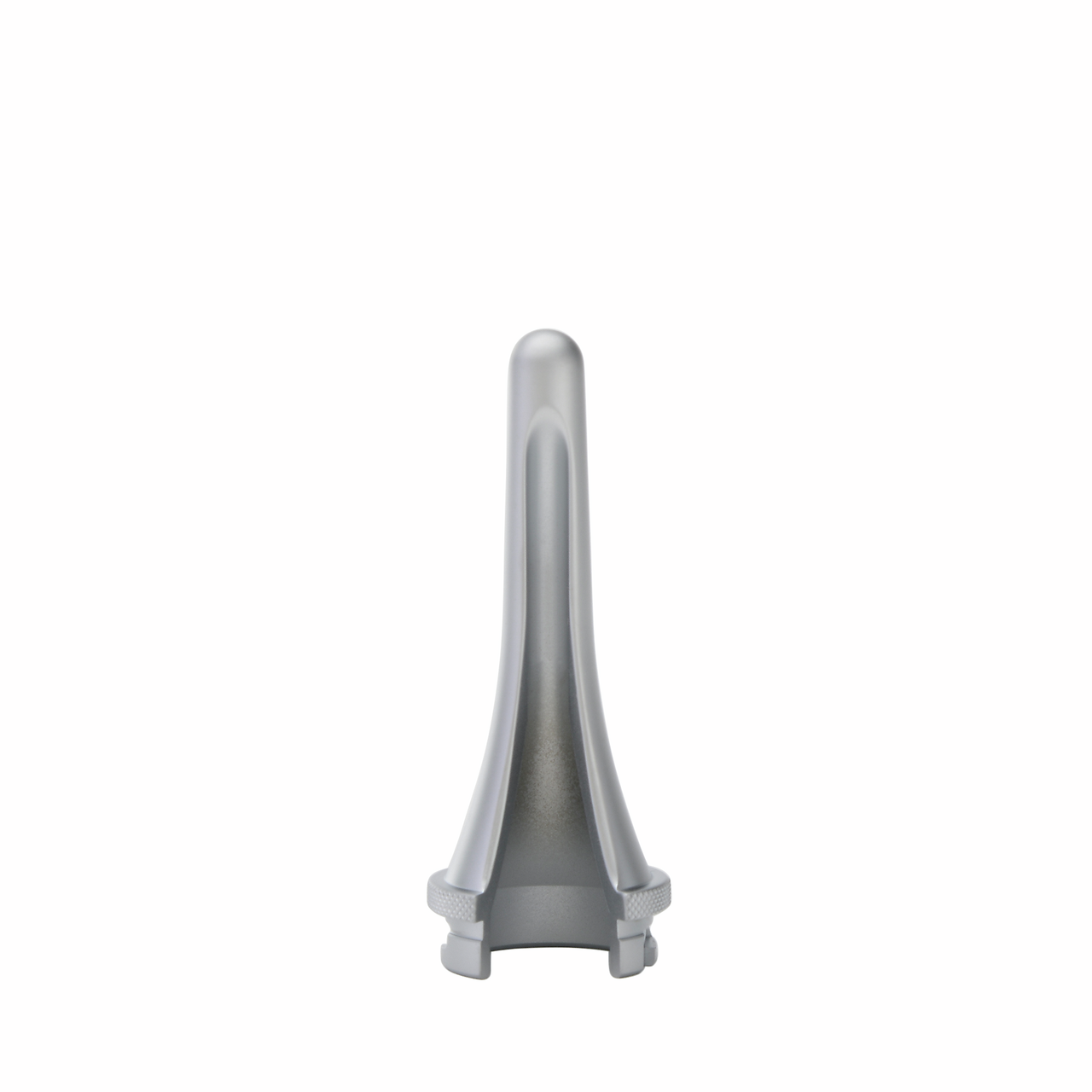 Slit metal specula, open