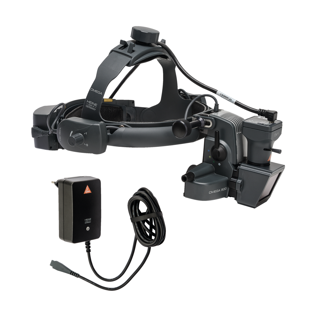 HEINE OMEGA 500 LED with DV1 Digital Video Camera