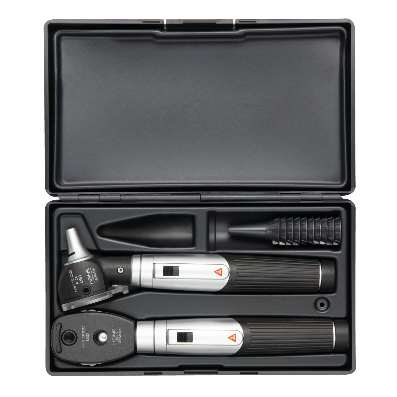 HEINE mini 3000 LED Diagnostic Set – Ophthalmoscope and Otoscope