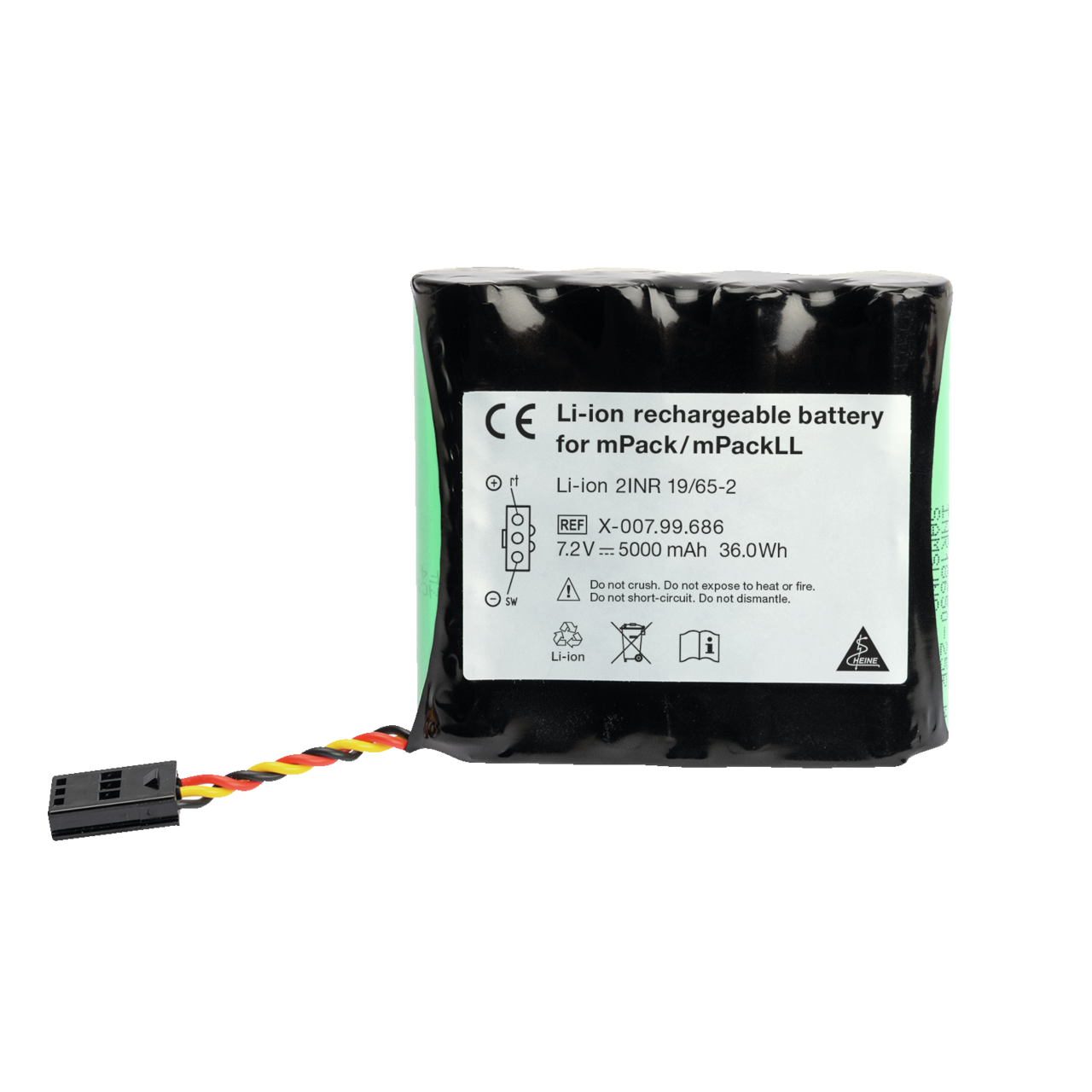 HEINE rechargeable battery Li-ion for mPack / mPack LL